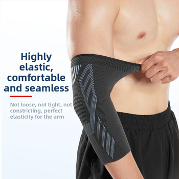 Sportlikud küünarnukikaitsed meestele, õues jalgrattasõiduks, korvpalliks, hingavad, higi imavad, rõhu all olevad kootud küünarnukikaitsed, soojad tootjad hulgimüügist