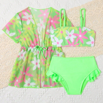 2025 Νέο μαγιό για κορίτσια 9 μηνών - 36 μηνών, κοστούμι χορού ενός έτους