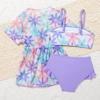 2025 Νέο μαγιό για κορίτσια 9 μηνών - 36 μηνών, κοστούμι χορού ενός έτους