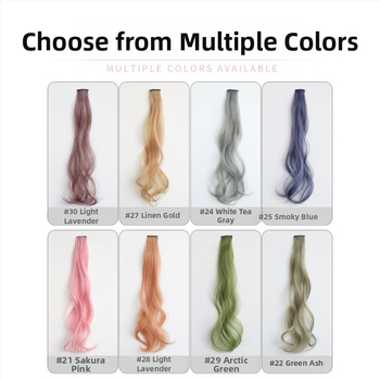 Kabantys ausų plaukų dažai garbanoti plaukai pertraukiamieji dažai moteriški vienetiniai nematomos spalvos plaukų priaugintuvai purūs balinimas ir dažymas ilgi plaukai