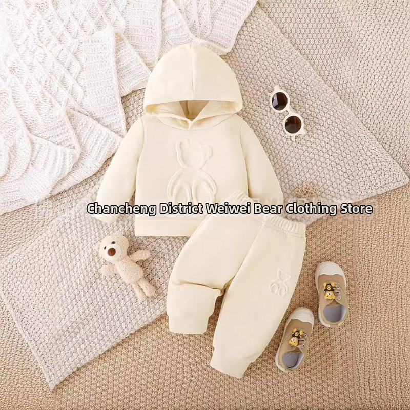 2023 Nové jesenné a zimné ponuky Cezhraničný elektronický obchod Export Populárna bunda Športové chlapčenské oblečenie Dvojdielna súprava