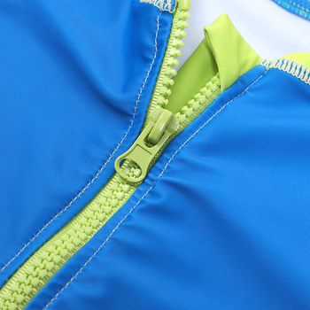 Παιδικό μαγιό με χώρισμα για αγόρια Αντηλιακή προστασία Γρήγορο στέγνωμα Μοντέρνο ασορτί χρώματα για σέρφινγκ Μεσαία και μεγάλα παιδιά