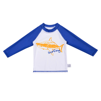 Μαγιό Shark για αγόρια, σετ 3 τεμαχίων, αντηλιακή προστασία, στολή σερφ, σετ μαγιό μπουφάν για αγόρια που στεγνώνει γρήγορα