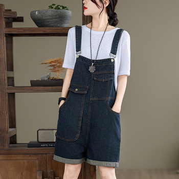 2024. gada vasaras jauni, plus izmēra, brīvi, ērti, ikdienas džinsa šorti sievietēm
