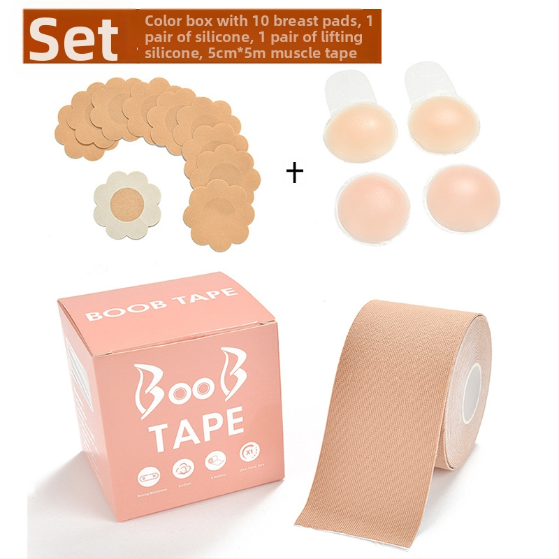 Silikónové náplasti na prsia Boobtape bezšvíkové zdvíhacie