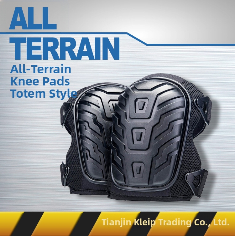 Sabiezināts elastīgs triecienu amortizējošs ērts ceļsargs Cietais apvalks Āra kokapstrāde Dārza inženierija Dekorēšana Sporta darba aizsardzība Darba aizsarglīdzekļi