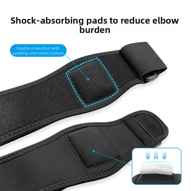 Баскетболни спортни компресионни лакътни стави регулируеми навиващи се протектори за лакът, консумативи за оборудване за бадминтон на открито