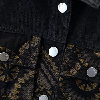 Vaikiški drabužiai berniukams, džinsinis švarkelis, 2024 m. ruduo, nauji madingi vaikiški kepti gatvės rudens drabužiai berniukams, gražūs, madingi švarkeliai