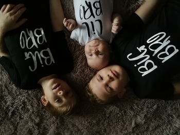 Tričko Big bro Lil broT bavlnené bratia cezhraničné tričko AliExpress nové, horúce predajné krátke rukávy