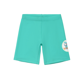 Piiriülene poiste dinosauruseteemaline ujumistrikoo, poiste päikesekindlad pikkade varrukatega lühikesed püksid, suurte poiste ujumispükste varustus