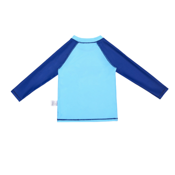 Σετ μαγιό για αγόρια με μακριά μανίκια, νέο στυλ με σχέδιο καρχαρία που στεγνώνει γρήγορα, για μεσαίου και μεγάλου μεγέθους αγόρια