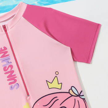 2024 Νέο παιδικό μαγιό για κορίτσια μεσαίου και μεγάλου μεγέθους, ολόσωμο μαγιό για κορίτσια, χαριτωμένο, τυπωμένο, γρήγορο στέγνωμα, υψηλής ελαστικότητας, σερφ