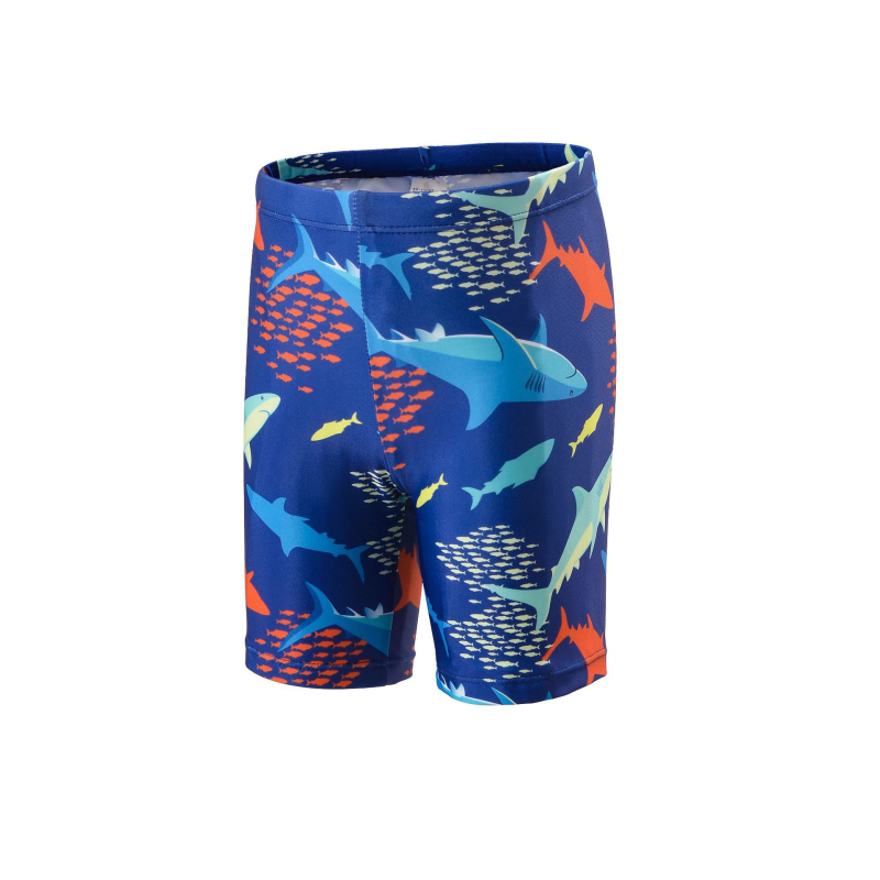 Detské plavky, chlapčenské rýchloschnúce plavky s dlhým rukávom, chlapčenské letné šaty, plavecké šortky s opaľovacím krémom, čiapka, trojdielny overal.