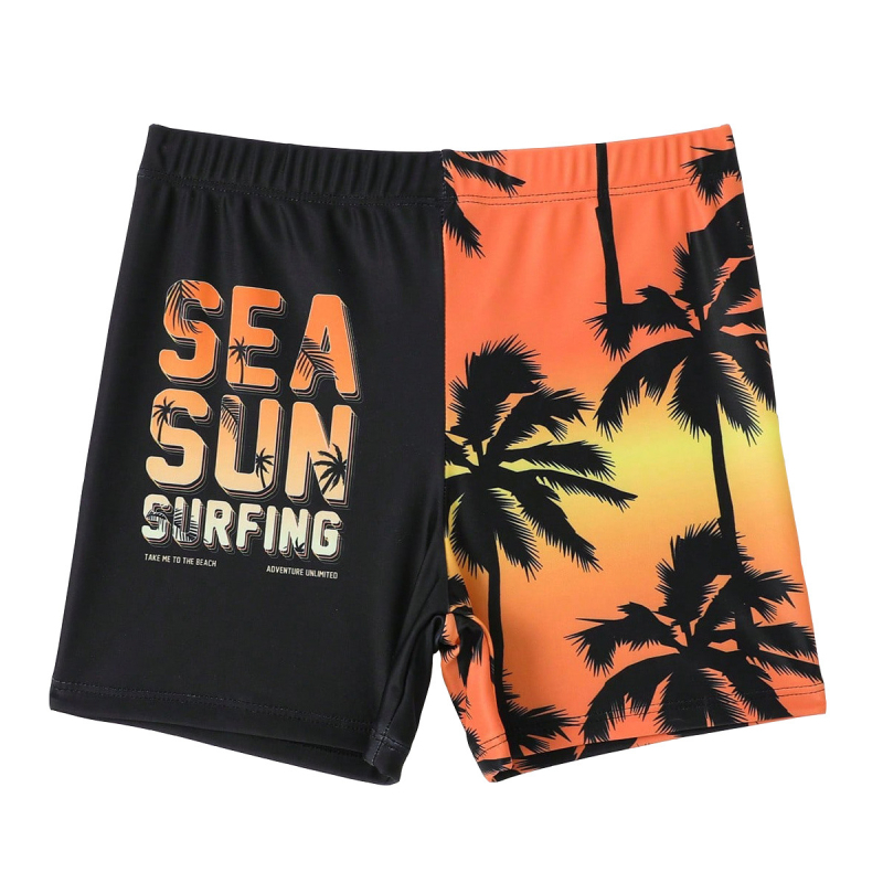 Laste ujumispüksid poistele, keskmisele ja suurele suurusele, õpilastele mõeldud kuumaveeallika pühade stiilis ujumispüksid, poiste ujumistrikoo