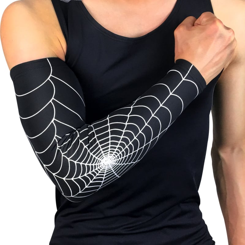 Sportinė rankos apsauga, prailginta, kvėpuojanti, alkūnės apsauga, vasarinė, apsauga nuo saulės, rankos apsauga, rankovė, krepšinio, futbolo, jojimo sportinė apsauga