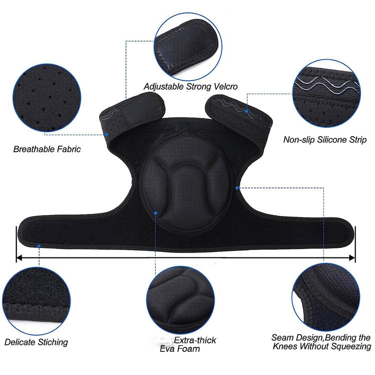 Veľkoobchodné chrániče kolien s korytnačím plášťom, proti kolíziám, pánske a dámske tanečné kľačiace chrániče kolien Buddha, volejbalové a korčuľovacie chrániče kolien proti pádu