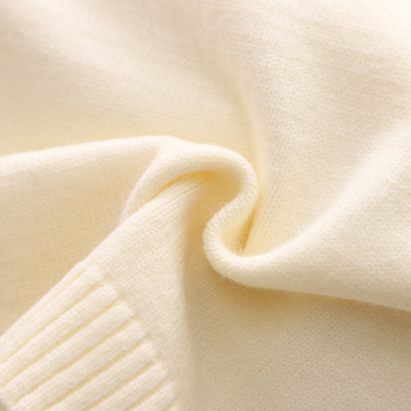 Dievčenský sveterový overal jeseň/zima 2024, nová dvojdielna nafúknutá sukňa, detská sukňa, sveterová sukňa pre bábiky