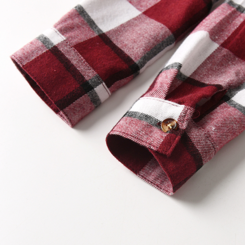 Chlapčenské kockované tričko s dlhým rukávom pre malé a stredné deti, letný kardigan s pokladom, európske a americké šaty, top s pekným vzhľadom