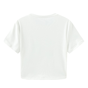 Nové letné slim fit tričko Spice Girl s potlačou ovocia a čerešní, dámske oblečenie, trend