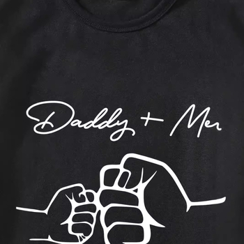 Детска тениска с къс ръкав за татко и син, нова модна марка, детски дрехи, лятна памучна тениска с половин ръкав за момчета и момичета, на едро