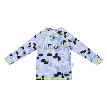 Kamuflaažvärvi laste ujumistrikoo pikkade varrukatega poistele keskmise suurusega ja suurtele lastele päikesekaitsega kiiresti kuivav poiste ujumistrikoo lõhestatud ujumistrikoo ujumistrikoo ülikond