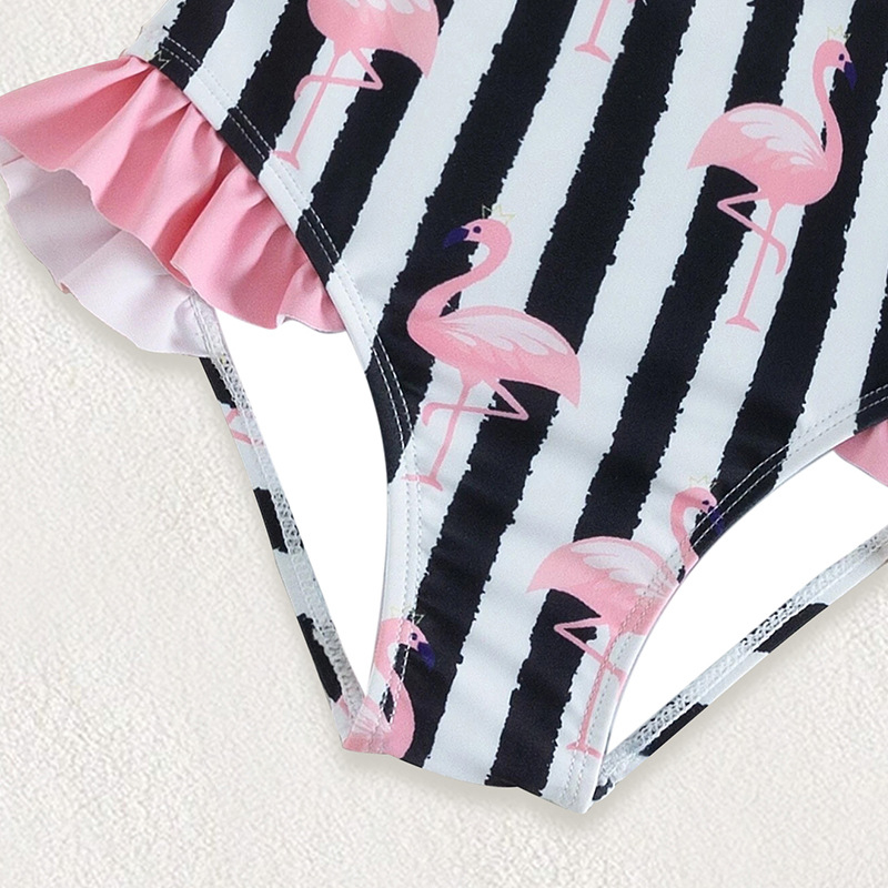 2025 Cross-border plavky s mašľou Nové dievčenské plavky Detské plavky s ramienkami pre malé a stredné deti