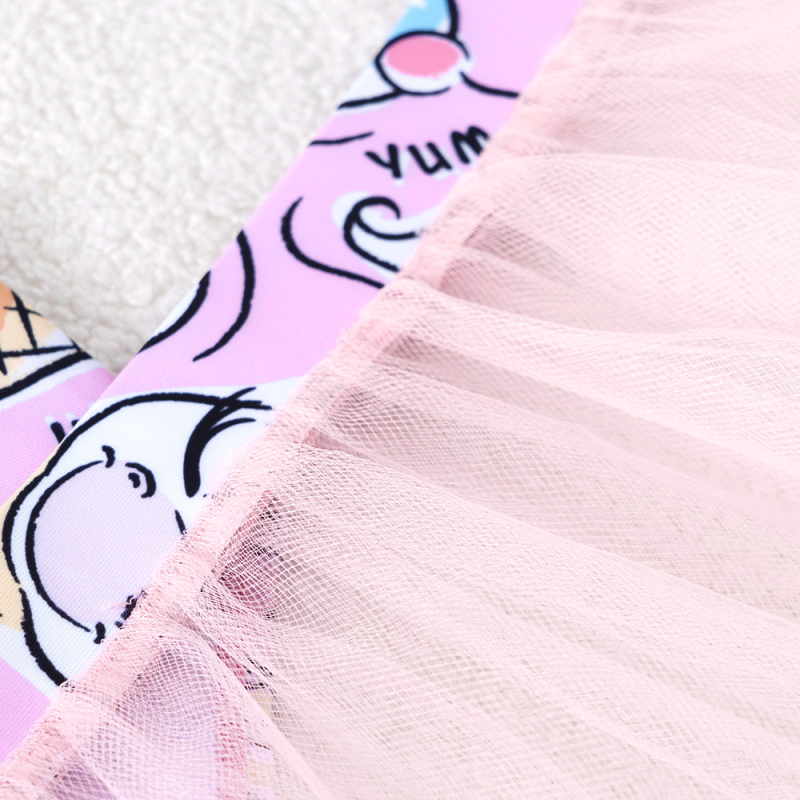 Laste ujumisriided Armsad printsessi suured laste ujumisriided Uued stiilid Lääne stiilis ülikonnaga ujumisriided