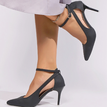 Κορεάτικα γυναικεία ψηλοτάκουνα με μυτερά δάχτυλα, νέα άφιξη το καλοκαίρι του 2022, ρηχό τακούνι στιλέτο με αγκράφα, μοντέρνα plus size παπούτσια μονής στρώσης για γυναίκες