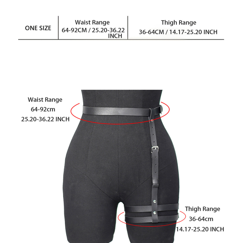 Europos ir Amerikos tarpvalstybinės naujos asmenybės pankų mados gotikinio stiliaus moteriškos tamprės, grandinėlės, odinis diržas, kojų žiedas, drabužių dekoravimas