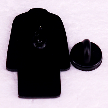 Brošňa v bielom plášti, lekár, vedec, profesor, odznak, príslušenstvo