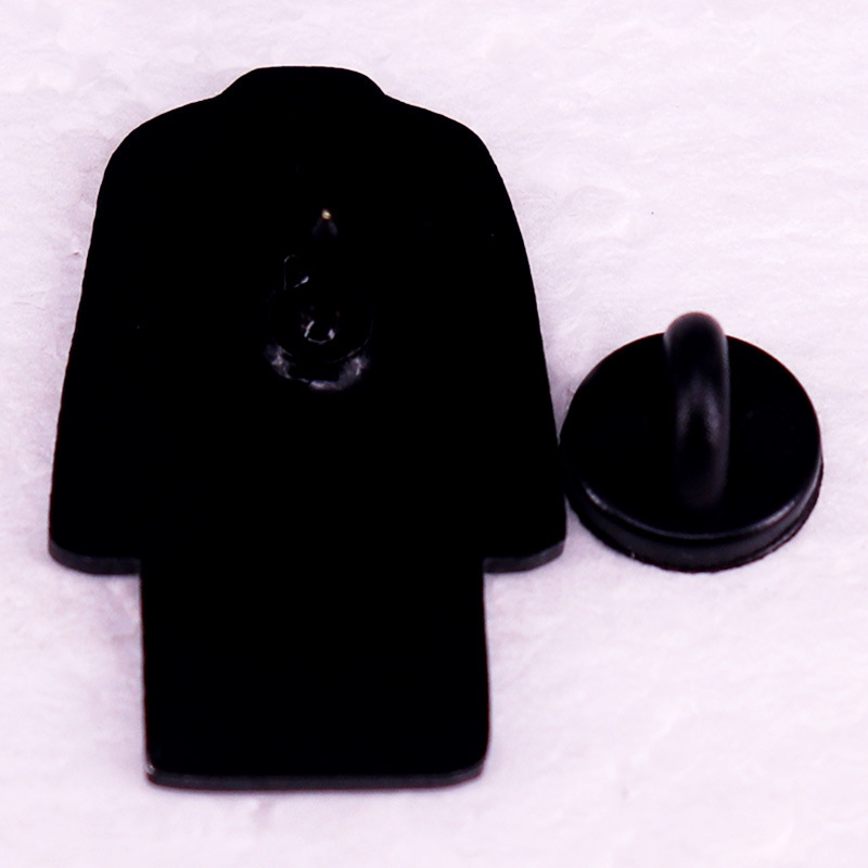 Brošňa v bielom plášti, lekár, vedec, profesor, odznak, príslušenstvo