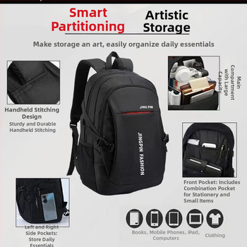 Seljakott 2023. aasta uus meeste ülisuure mahutavusega keskkooliõpilaste koolikottide reisikott arvuti seljakott