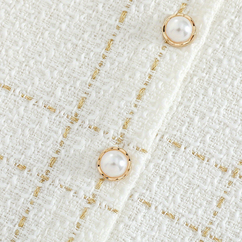 Dječje jesenje francuske dvodijelne haljine u europskom stilu, malo mirisno odijelo s tregerima za djevojčice, rever, dugi rukavi, karirana dječja haljina