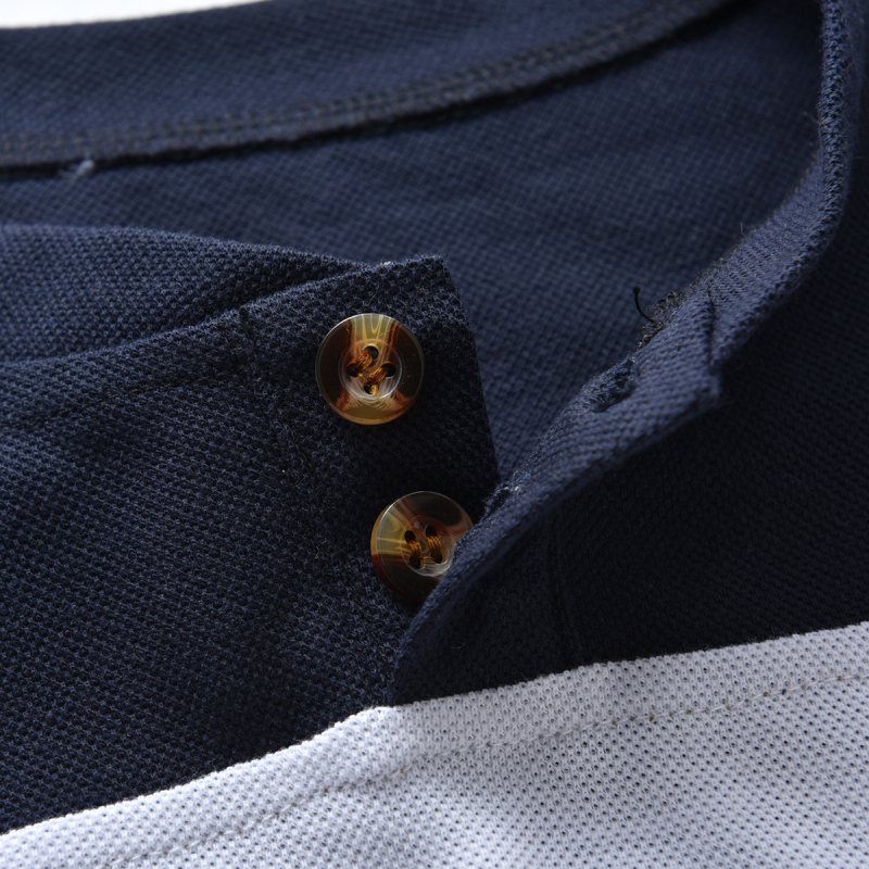 Pánske jarné a jesenné nové čierne, biele a žlté trojfarebné prešívané tričko s dlhým rukávom, stojatým golierom a šnurovaním na členku, ležérne nohavice