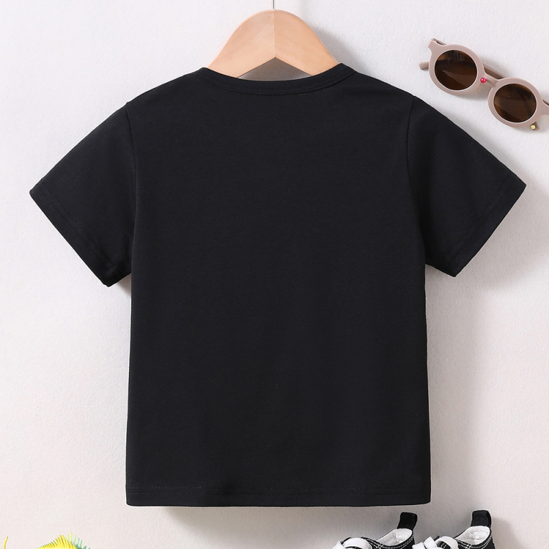 Laste Euroopa ja Ameerika suverõivad Lühikeste varrukatega T-särgid Poiste moodsed T-särgid Suvised piiriülesed internetikuulutused Vabaaja lasterõivaste hulgimüük