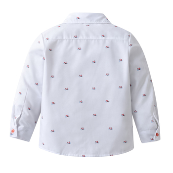 Detské jarné a jesenné oblečenie Chlapčenské tričko s dlhým rukávom, detské tričko v kórejskom štýle so zahraničným obchodom