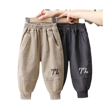 Παιδικά παντελόνια Φθινόπωρο Χειμώνας 2024 Νέο στυλ Βρεφικά Fleece Casual Μακρύ παντελόνι Παιδικά Αθλητικά Casual Μακρύ παντελόνι