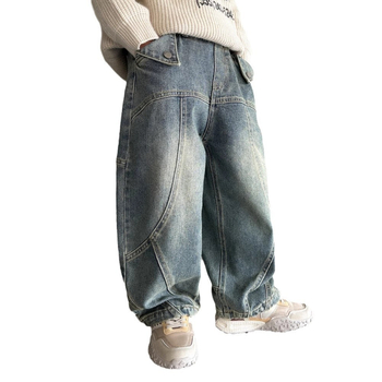 Poiste teksad kevad ja sügis 2025 uued saabumised Zhongda laste kevadrõivaste padjaga trendikad kevadised vabaajapüksid poistele