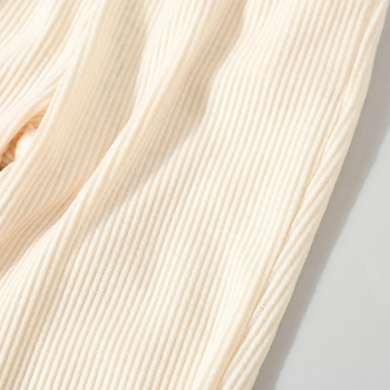 2024 Διασυνοριακό Εξωτερικό Εμπόριο Σετ Τριών Τεμαχίων Μωρό Αγόρια Κορίτσια Άνοιξη Φθινόπωρο Μονόχρωμο Μοντέρνο Casual Απλό Ελαστικό Μέσο Ριμπ Μακρύ Παντελόνι