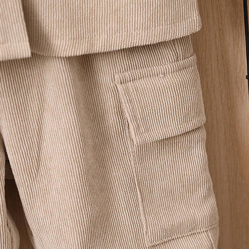 Μπεζ κοστούμι Φθινόπωρο και Χειμώνας Διασυνοριακά Παιδικά Ρούχα Όμορφα Παιδικά Ρούχα για Μωρά Αγόρια Μακρυμάνικο Παλτό Παντελόνι