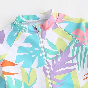 Ολόσωμο μαγιό διασυνοριακής εφαρμογής 2025 Μακρυμάνικο, νέο ολόσωμο μαγιό για κορίτσια, παιδικό μαγιό διακοπών για μικρά και μεσαία παιδιά, για κορίτσια