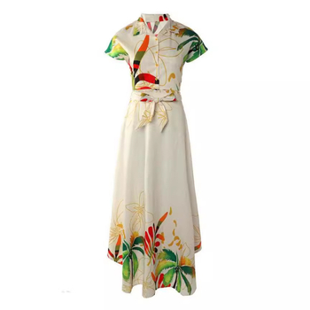 2022 Η Ευρώπη και οι Ηνωμένες Πολιτείες νέα φούστα εκτύπωσης τοποθέτησης μόδας ταιριάζουν σε μεγάλο αριθμό σημείων