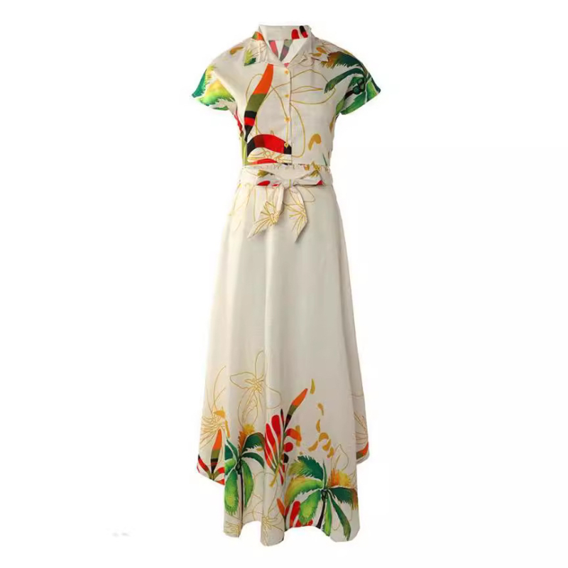 2022 Európa a Spojené štáty nové módne polohovacie sukne s potlačou obleku veľké množstvo miesta