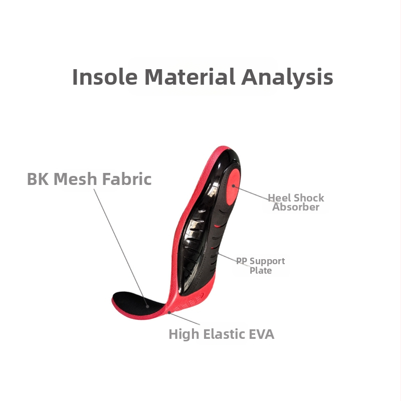 Нова стелка за корекция на плоско стъпало от Amazon, поддържаща свода, корекция на спортни амортисьорни стелки, високоеластична EVA корекция