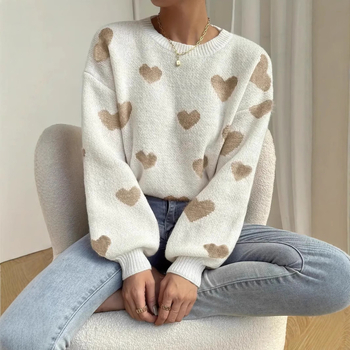 „Amazon“ nepriklausoma stotis, tarpvalstybiniai sprogimai, ruduo ir žiema, Europos ir Amerikos užsienio prekyba, Valentino diena, laisvalaikis, meilė, ilgarankovis baltas megztinis