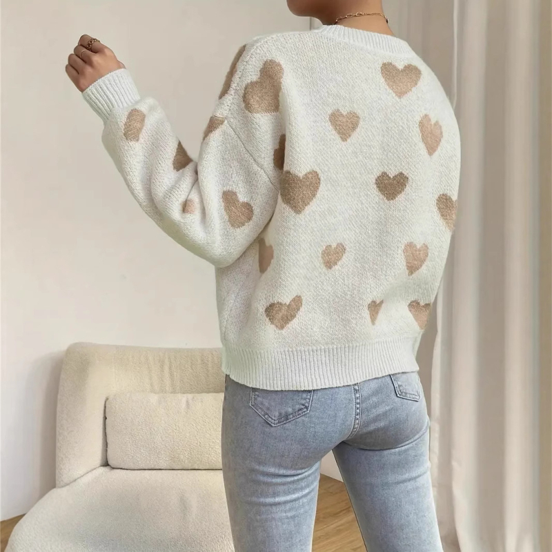 „Amazon“ nepriklausoma stotis, tarpvalstybiniai sprogimai, ruduo ir žiema, Europos ir Amerikos užsienio prekyba, Valentino diena, laisvalaikis, meilė, ilgarankovis baltas megztinis