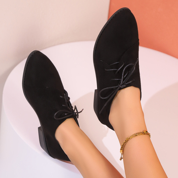 Jesenné topánky Four Seasons Shallow Mouth, veľkosť 43, veľkosť 36, dámske, s plytkými ústami, špicaté, semišové, so šnurovaním, s leopardím vzorom.