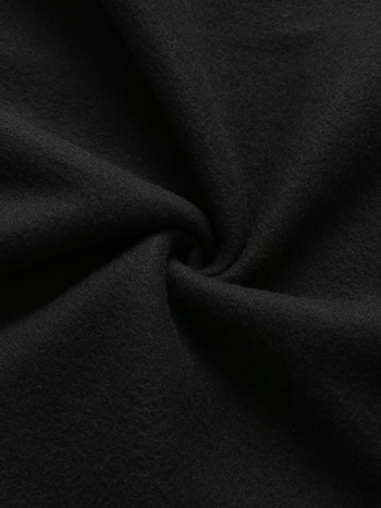 [Cezhraničný európsky kódex] Mikina s kapucňou a grafickou potlačou pavúka - voľná pletená mikina