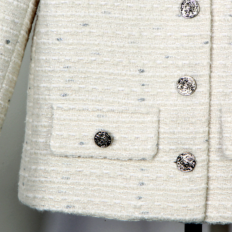 Unikátna nová módna a elegantná dizajnérska bunda vo francúzskom štýle z roku 2025 so sofistikovaným a šik nádychom