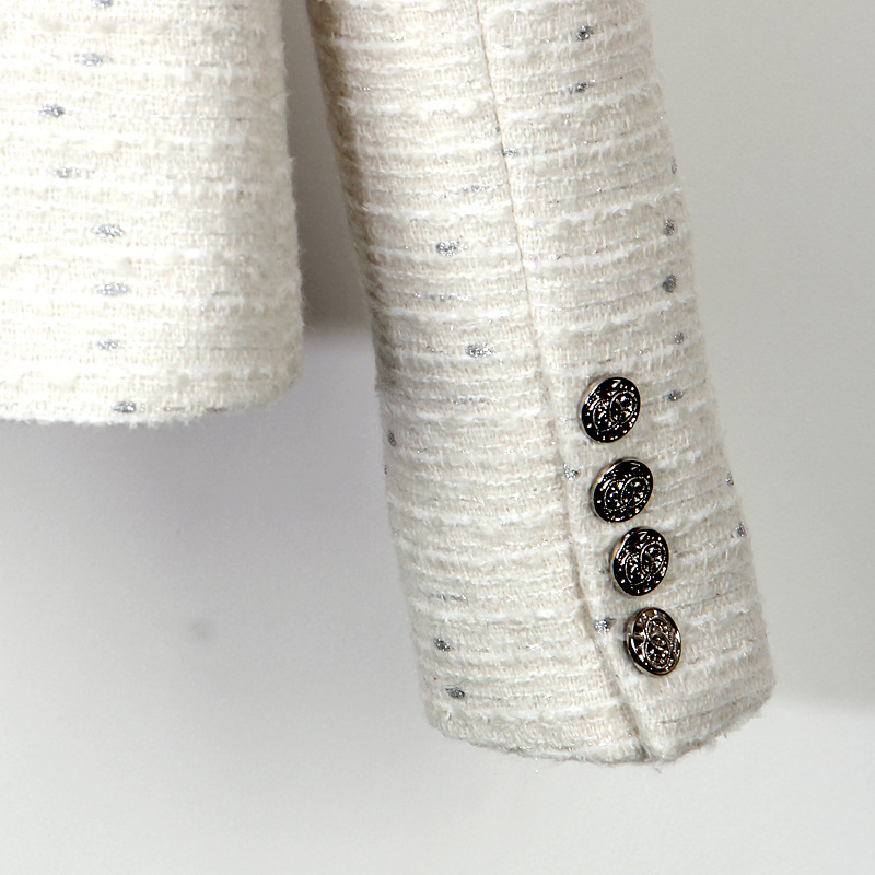 Unikátna nová módna a elegantná dizajnérska bunda vo francúzskom štýle z roku 2025 so sofistikovaným a šik nádychom